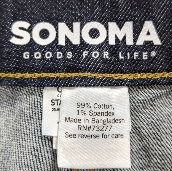 Sonoma The Everyday Jean Relaxed Fit blue jean 36/34 - Picture 11 of 11